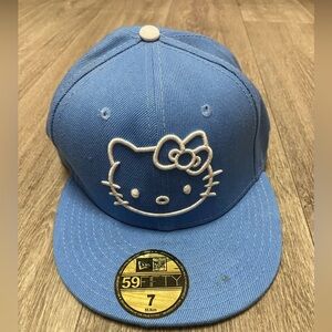 New Era Blue Fitted Cap